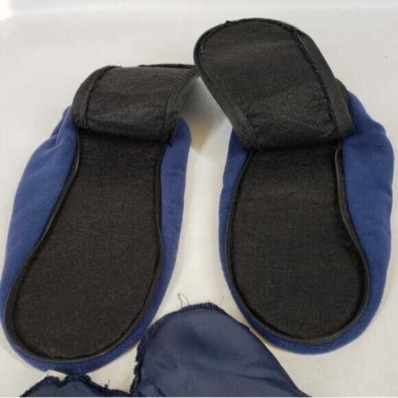 Magic Bag Slippers Microwave Size Medium Blue Unisex - Picture 11 of 15